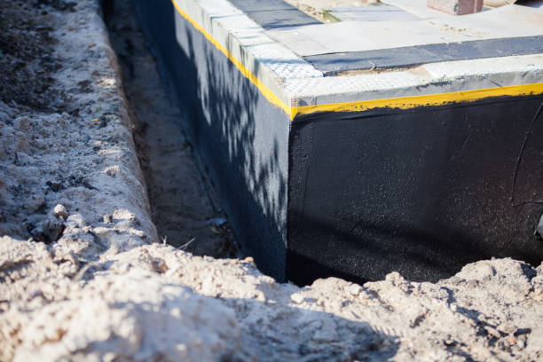Crawl space vapor barrier installation in Wren, OH